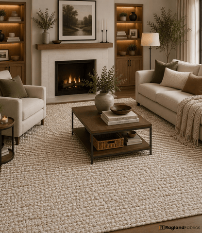 Rug 'Highveld' - Straw - Ragland Fabrics
