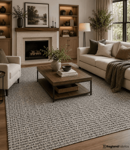Rug 'Hunter' - Fresh Moss - Ragland Fabrics