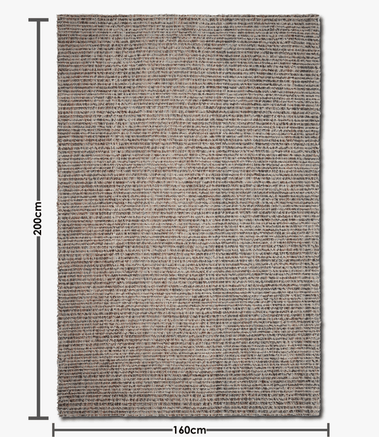 Rug 'Hunter' - Terracotta - Ragland Fabrics