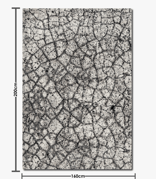 Rug 'Lynx' - Gunpowder - Ragland Fabrics