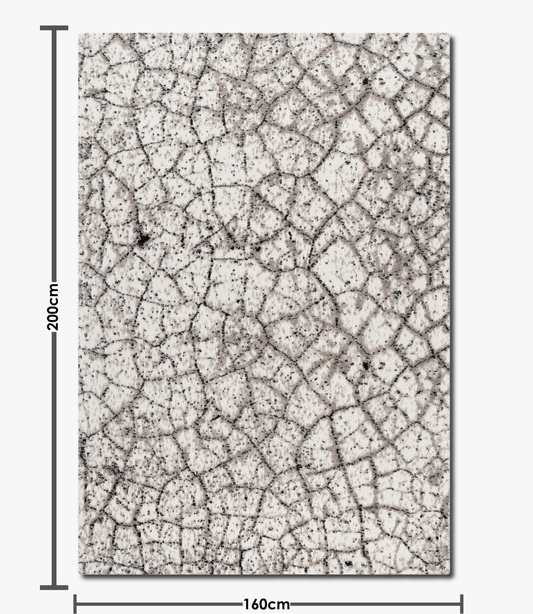 Rug 'Lynx' - Stone - Ragland Fabrics