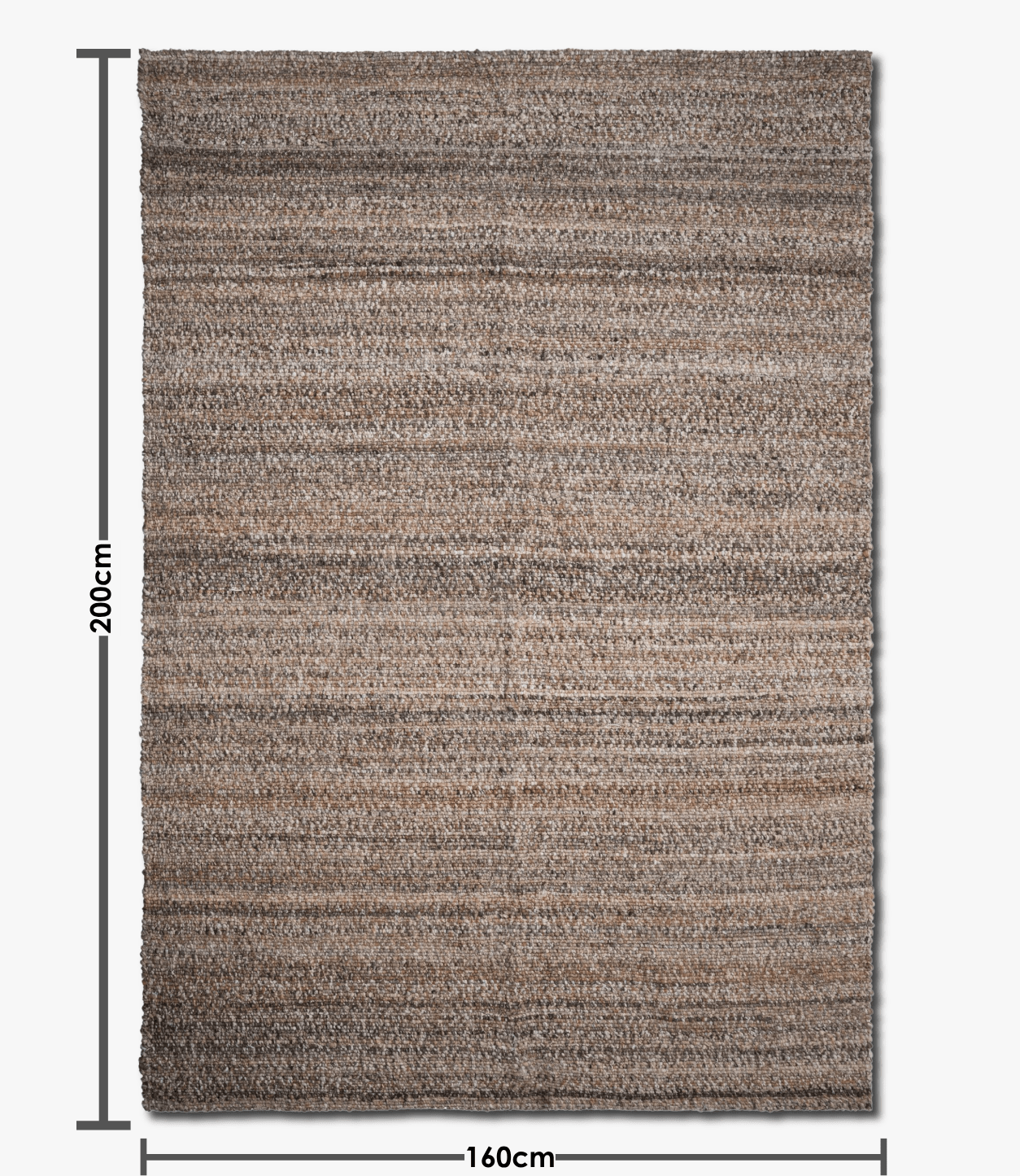 Rug 'Wayfarer' - Jute - Ragland Fabrics
