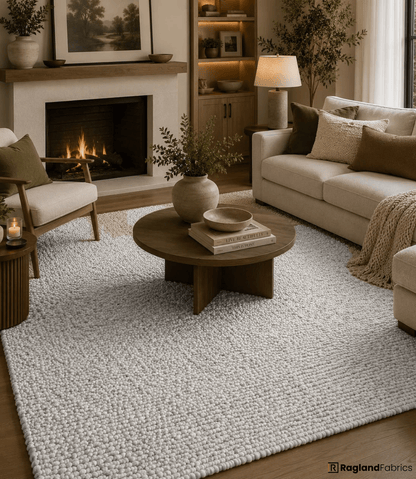 Rug 'Wayfarer' - Pebble - Ragland Fabrics