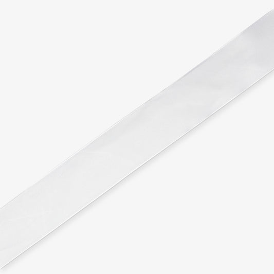 Satin Ribbon 38mm - White 001 - Ragland Fabrics