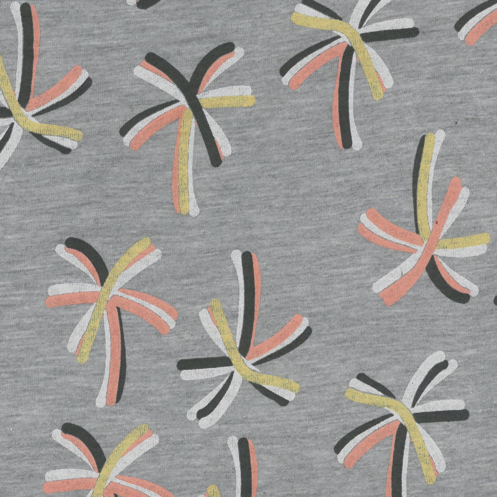 Cotton Knit Palm Trees Print - Ragland Fabrics