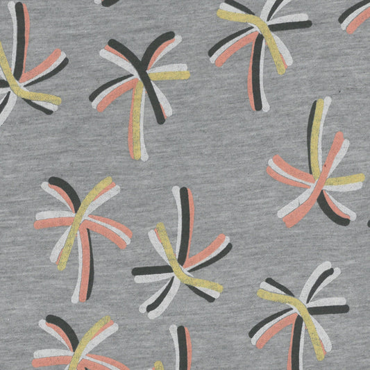 Cotton Knit Palm Trees Print - Ragland Fabrics