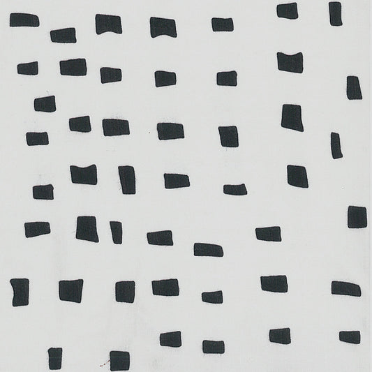Viscose Challis Black Squares - Ragland Fabrics