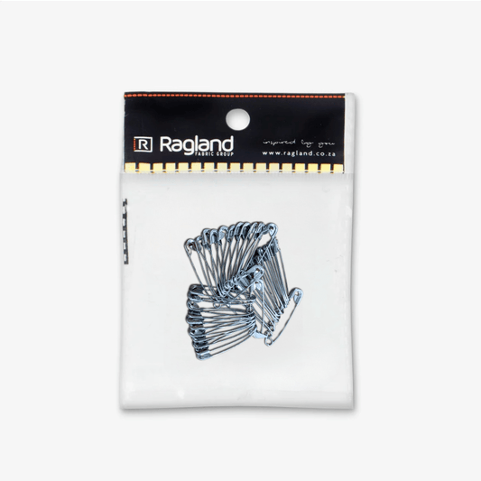 Safety Pins | Size 0 - Silver - Ragland Fabrics