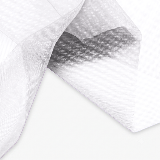 Tulle Shimmer White 300cm