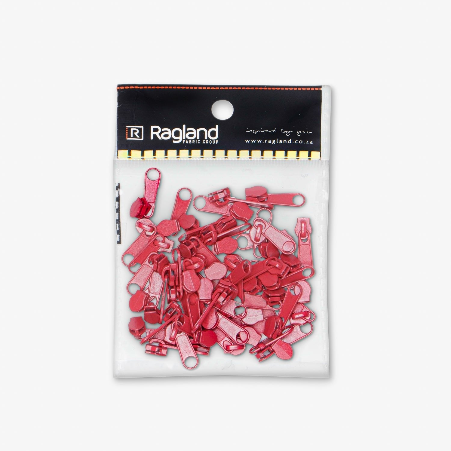 Sliders Type 3 Non Lock Red 366 - Ragland Fabrics