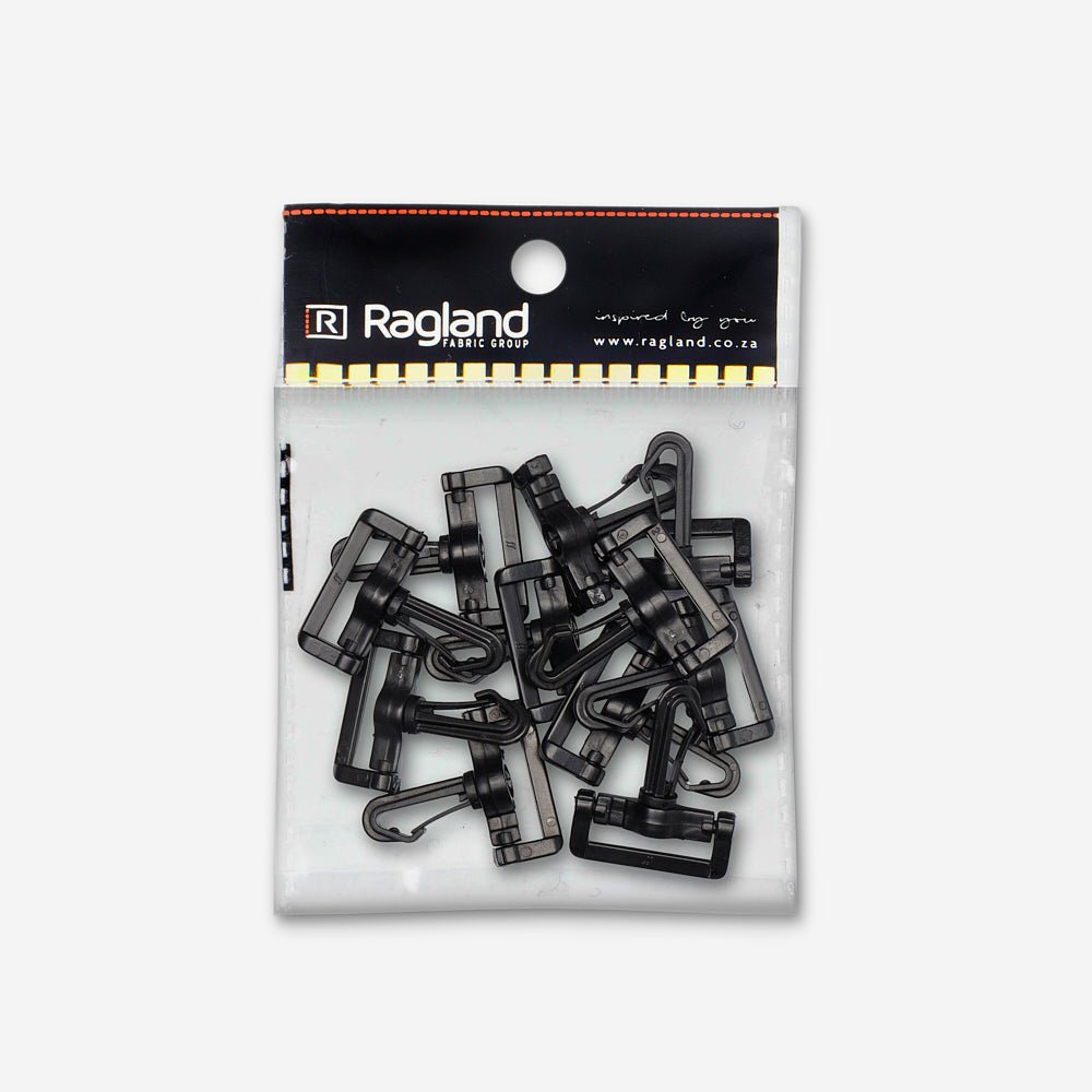 Snap Swivel Hooks Plastic 38mm - Ragland Fabrics