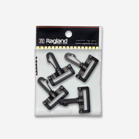 Snap Swivel Hooks Plastic 38mm - Ragland Fabrics