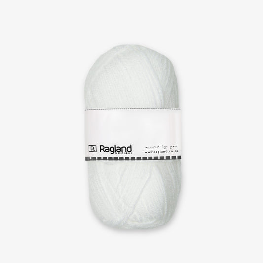 Soft & Gentle Baby Wool 4PLY White BB4 - Ragland Fabrics