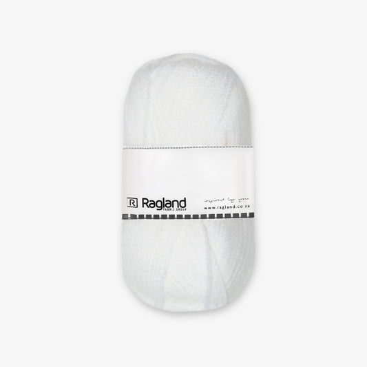 Soft & Gentle Baby Wool Double Knit White BB4 - Ragland Fabrics