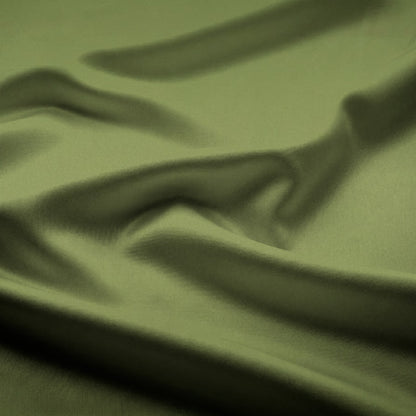 Milano Stretch Satin Avocado 11 - Ragland Fabrics