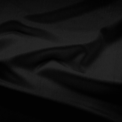 Milano Stretch Satin Black 1 - Ragland Fabrics