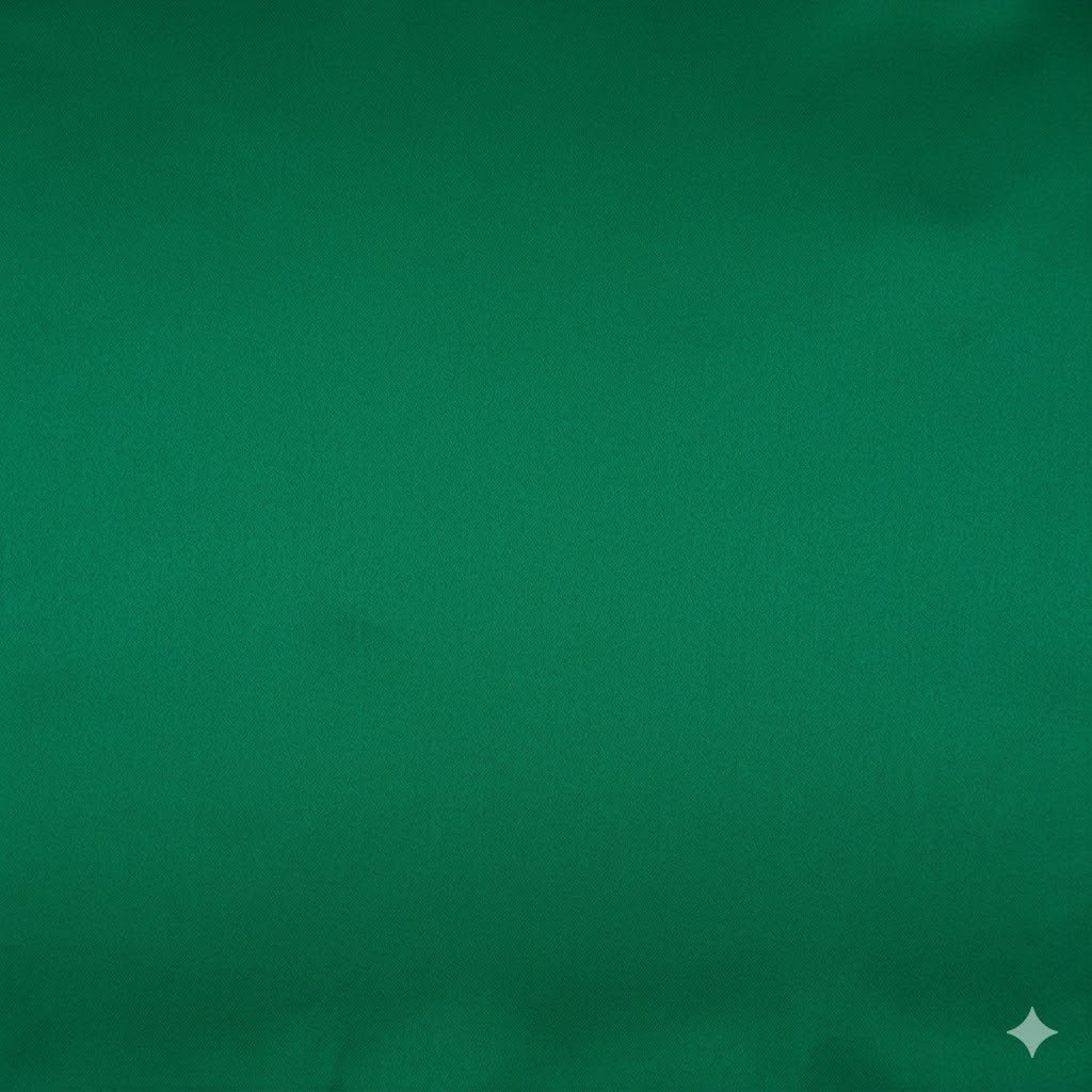 Milano Stretch Satin Emerald 40 - Ragland Fabrics