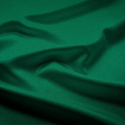 Milano Stretch Satin Emerald 40 - Ragland Fabrics