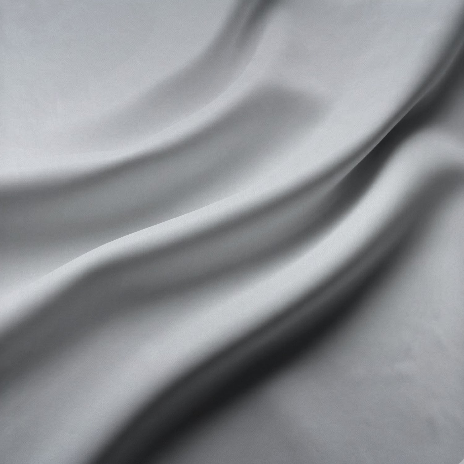 Milano Stretch Satin Silver 53 - Ragland Fabrics
