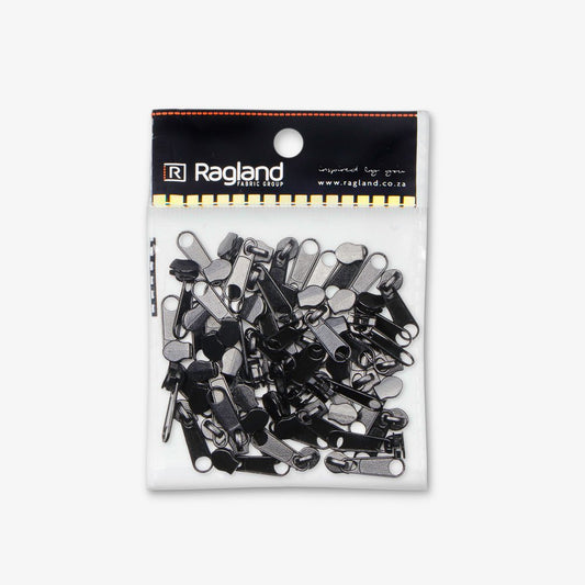 Sliders Type 3 Non Lock Dark Grey 335 - Ragland Fabrics