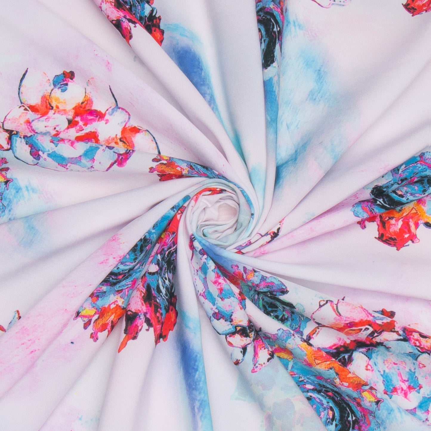Printed Stretch Rayon Floral - Ragland Fabrics