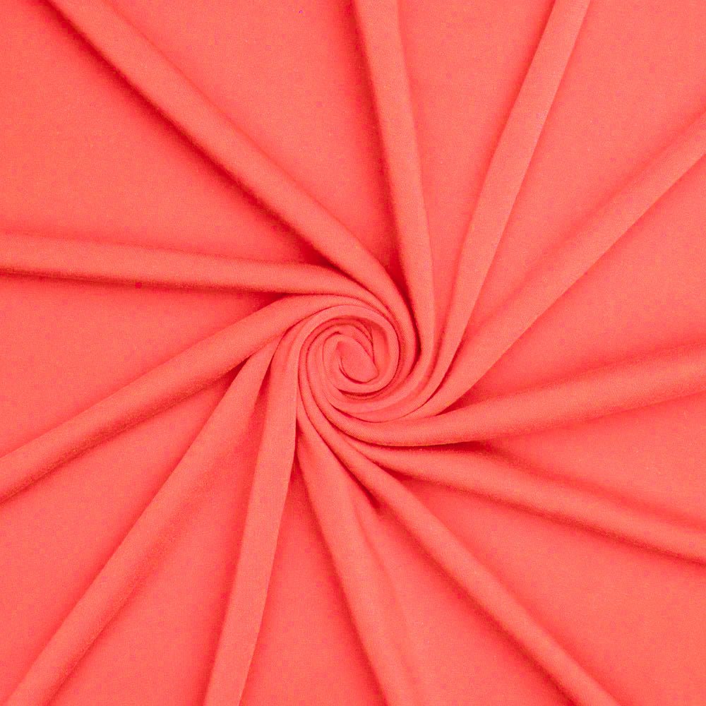Track Suiting Brushed Cotton Flamingo Pink - Ragland Fabrics