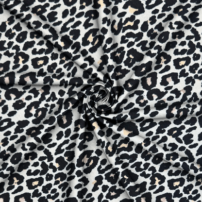 Printed Cotton Knit Leopard - Ragland Fabrics