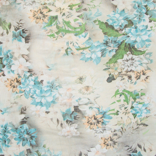 Printed Floral Stretch Mesh - Ragland Fabrics
