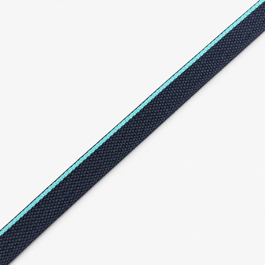 Nylon Webbing 22mm Navy/Turq - TBD