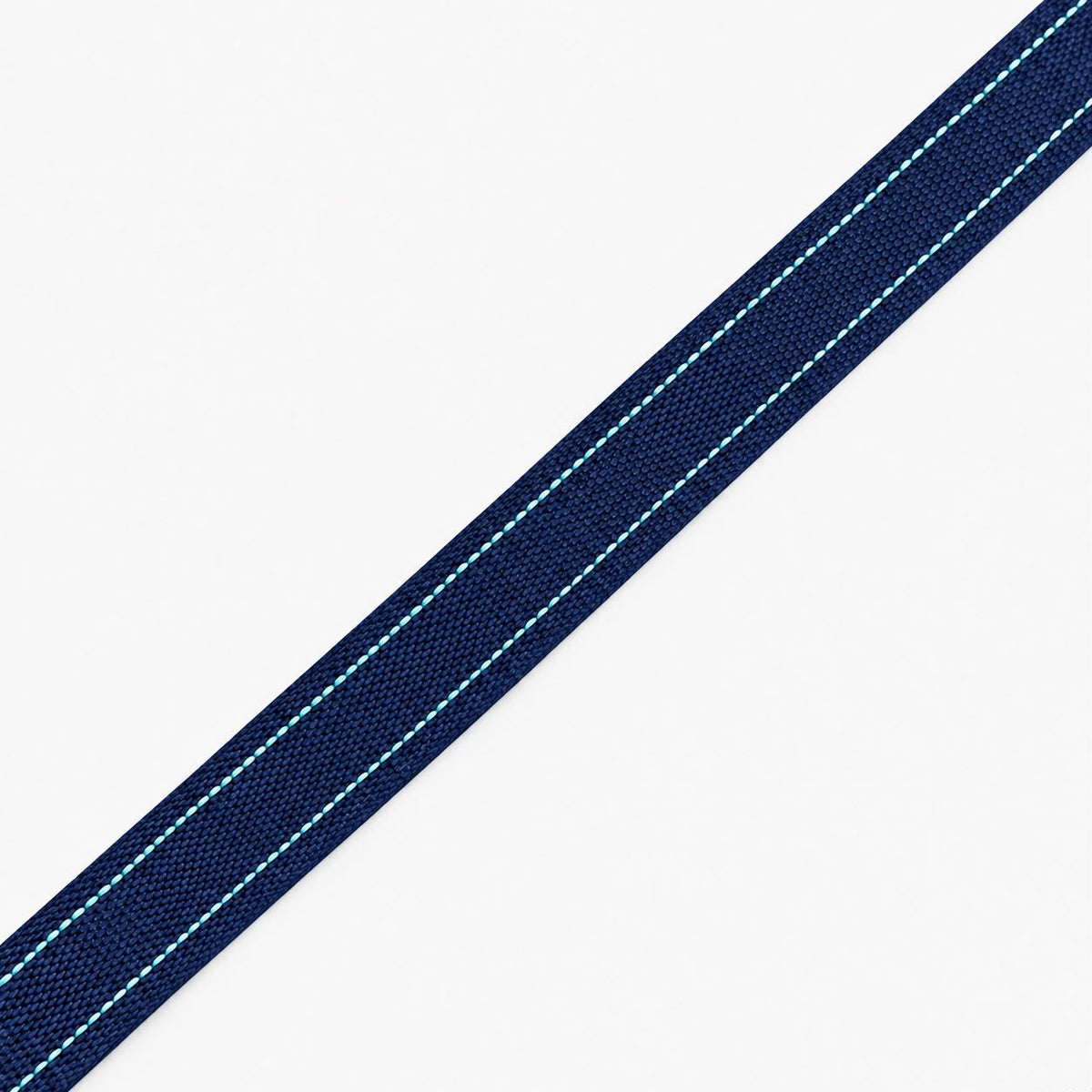 Nylon Webbing 38mm Navy/Turq Stripe - TBD