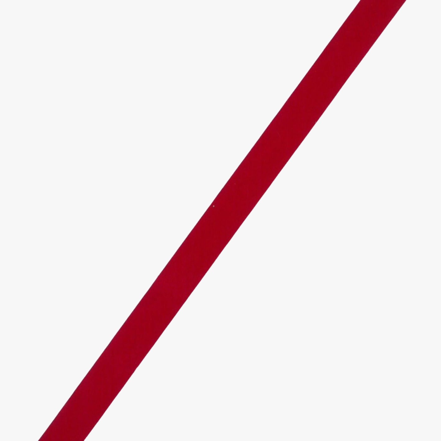 Velvet Ribbon 15mm Red - Ragland Fabrics