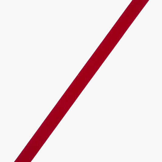 Velvet Ribbon 15mm Red - Ragland Fabrics
