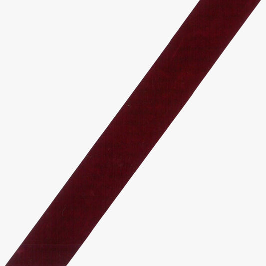 Velvet Ribbon 38mm Maroon - Ragland Fabrics