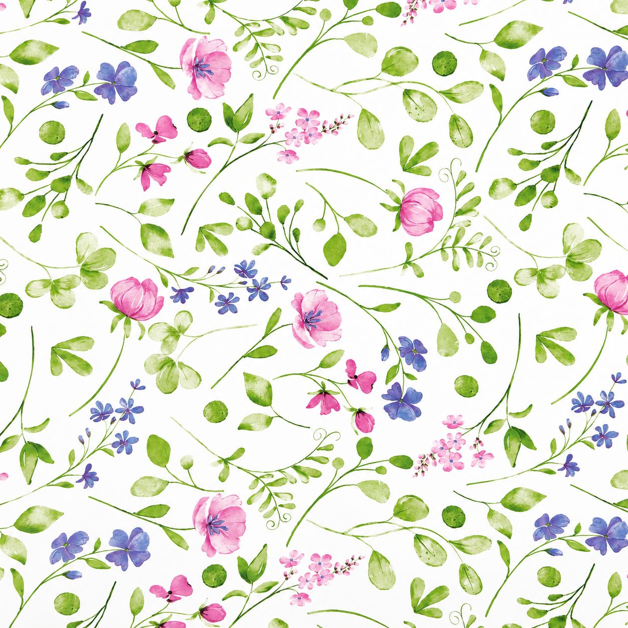 Printed PVC Table Cloth #M-6616-1 Lavender