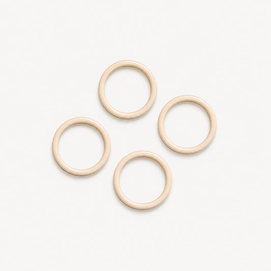 Bra Rings Metal 15mm Khaki - TBD