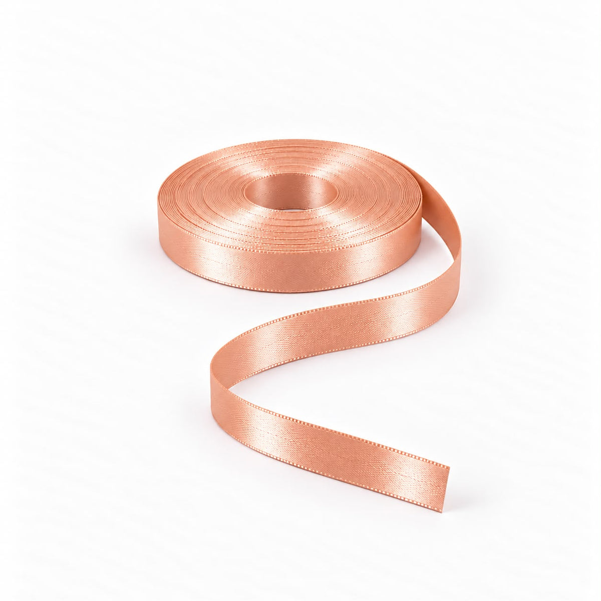 Satin Ribbon 10mm Apricot - TBD