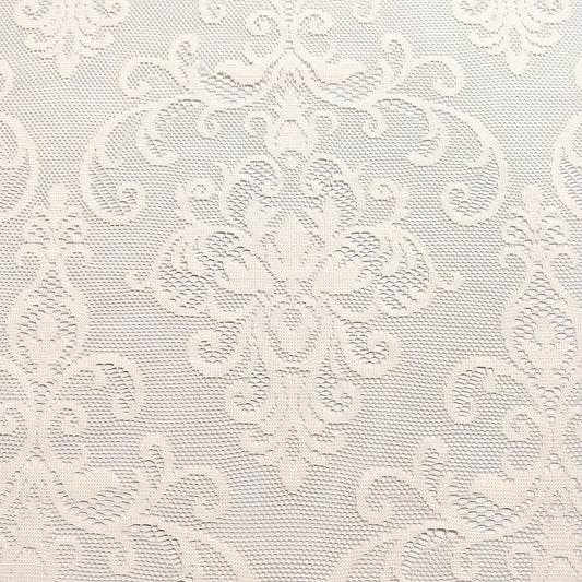 Jacquard Net Curtaining Fleur De Lis - Ragland Fabrics