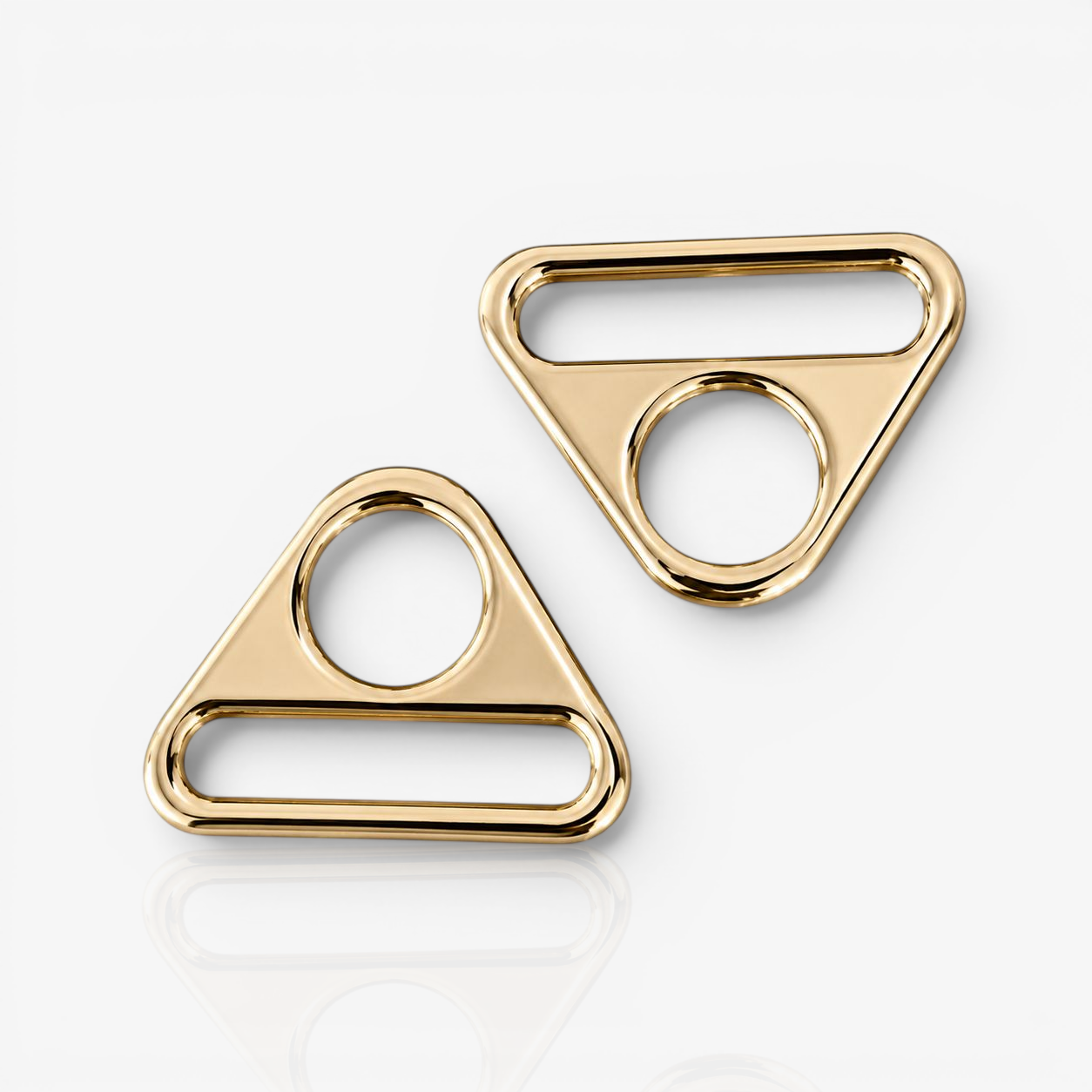 Triangle Adjusters Metal 25mm - Gold