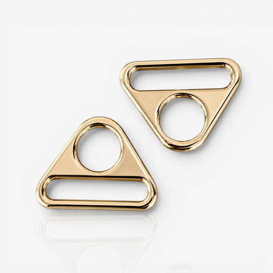 Triangle Adjusters Metal 25mm - Gold