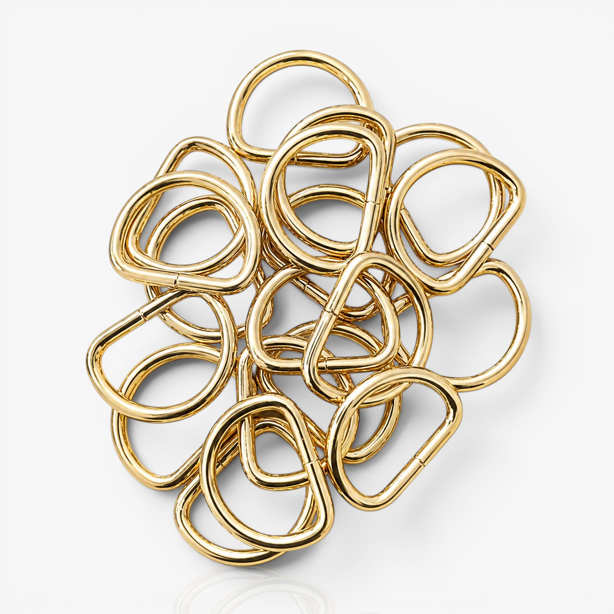 Fashion D-Rings Metal 25mm - Gold