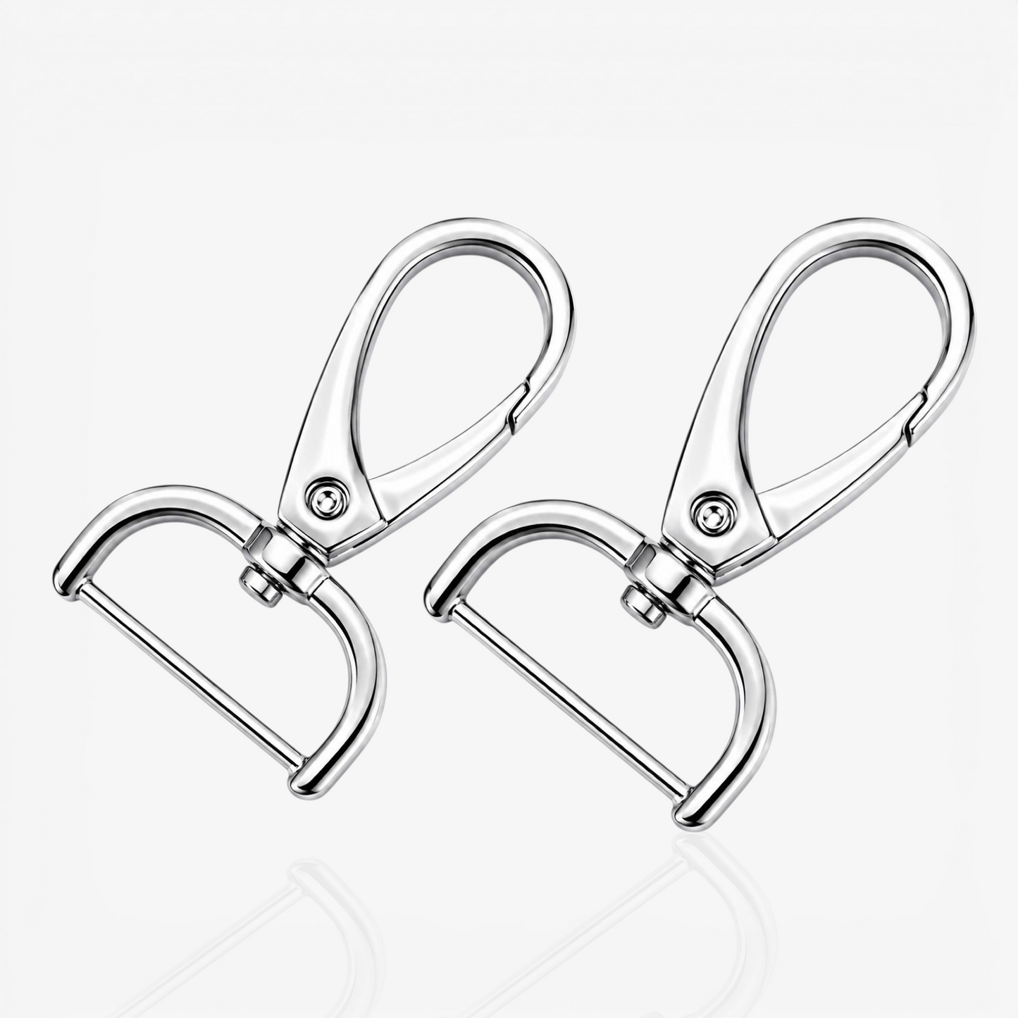 Fashion Snap Swivel Hooks Metal 25mm - Nickel