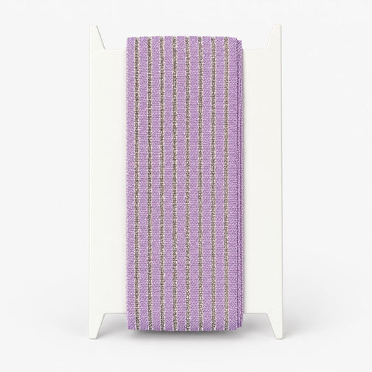 Embellishment / Craft Ribbon - Lilac Stripe