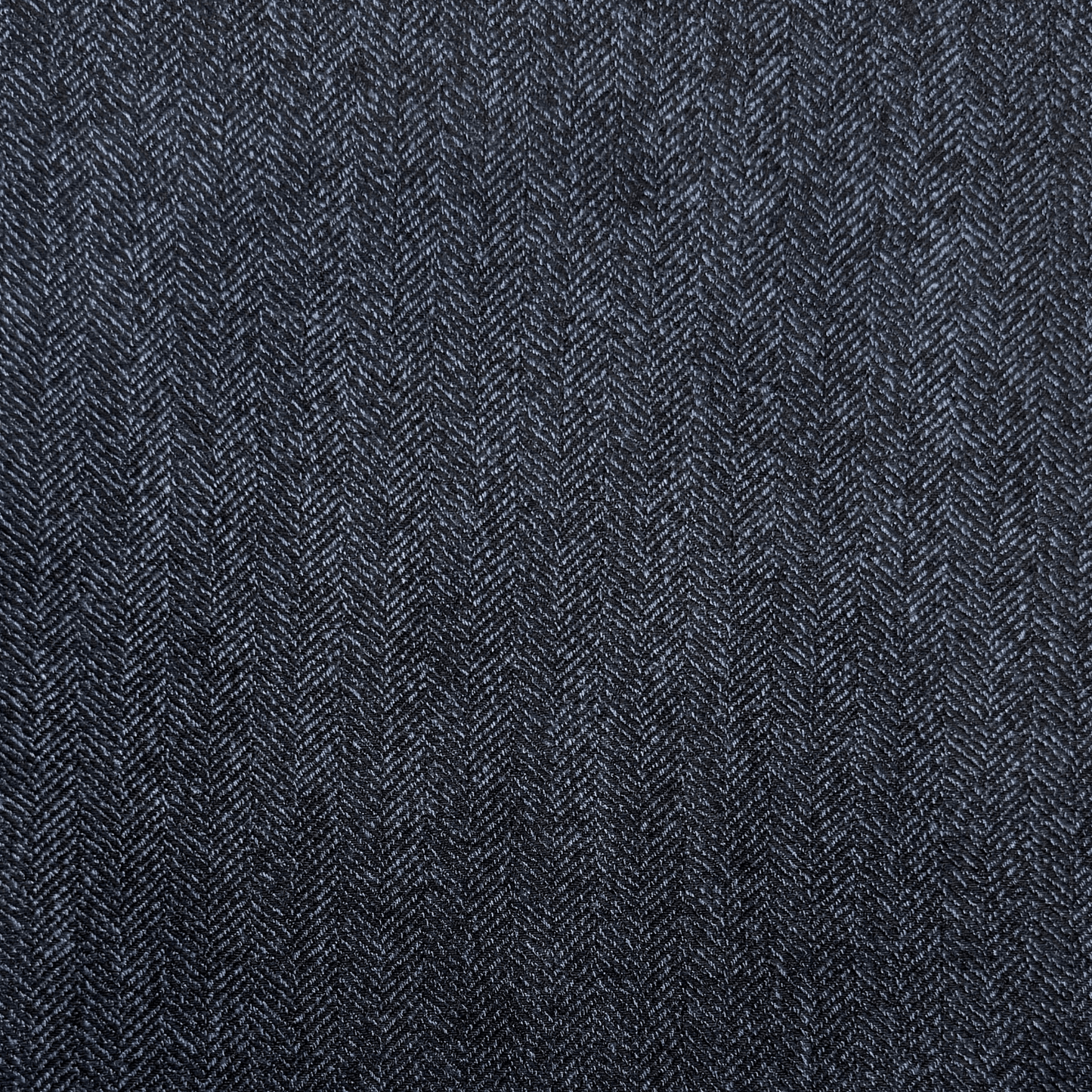 Herringbone Navy Winter Fabric - Ragland Fabrics