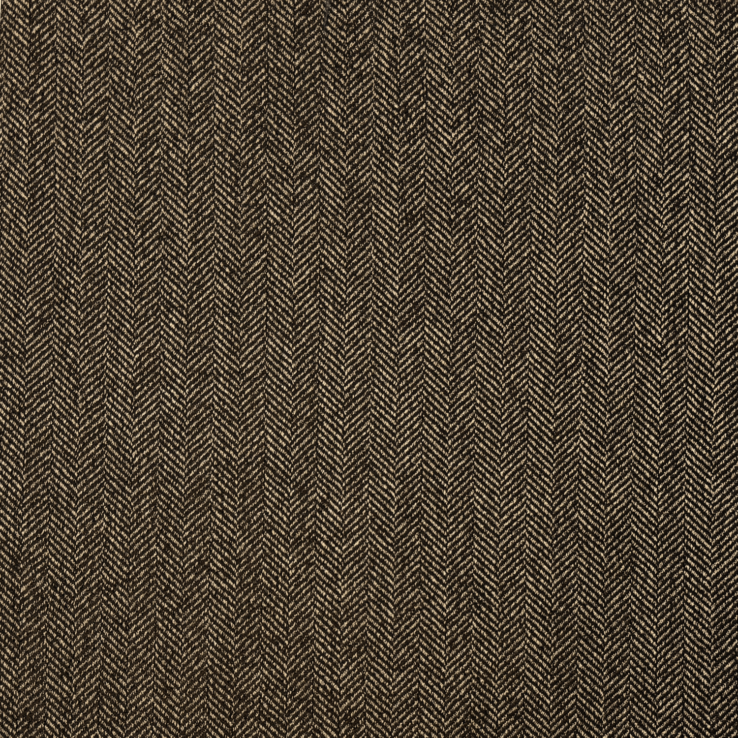 Herringbone Choc Winter Fabric - Ragland Fabrics