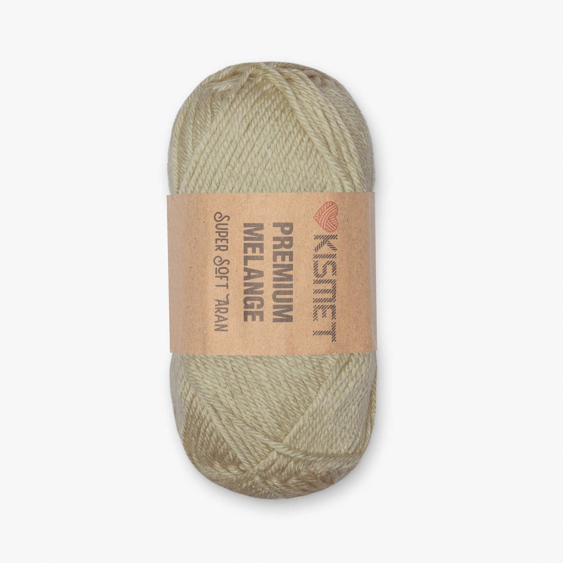 Premium Melange Aran Ivory 310 - Ragland Fabrics