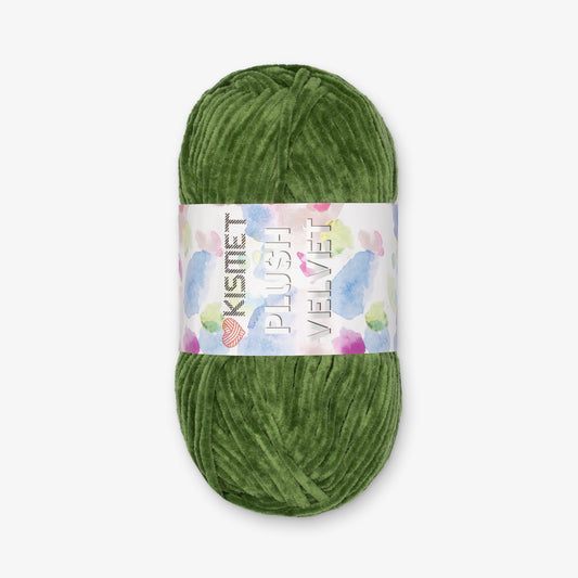 Plush Velvet Country Green Col.40 - Ragland Fabrics