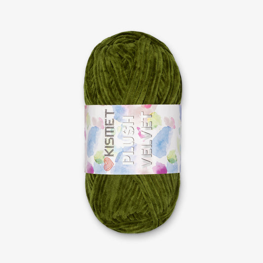 Plush Velvet Fern Green Col.32 - Ragland Fabrics