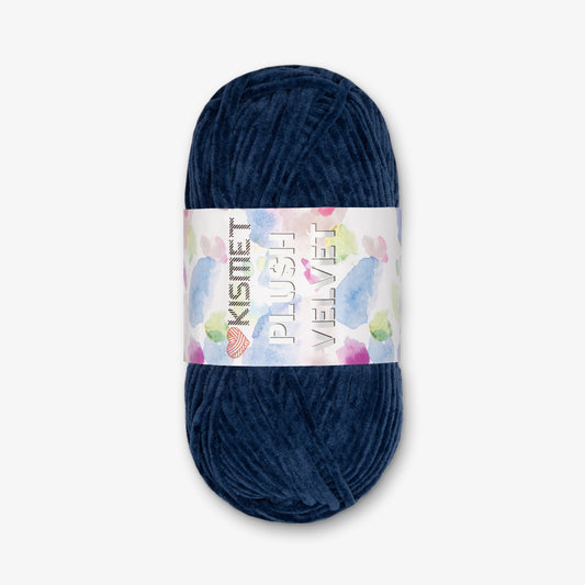 Plush Velvet Navy Col.13 - Ragland Fabrics