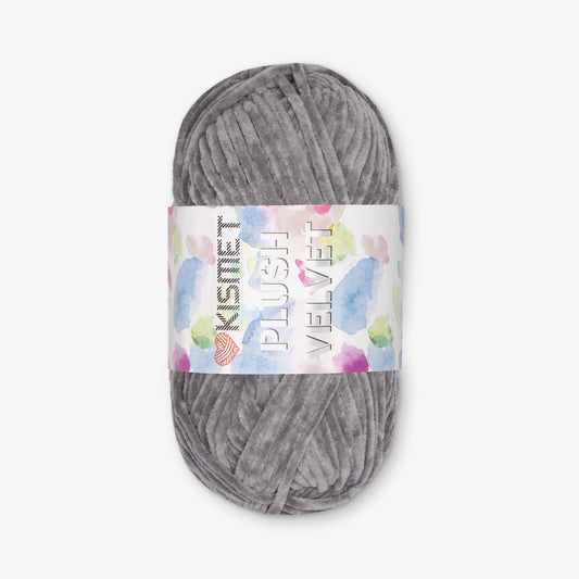 Plush Velvet Charcoal Col.07 - Ragland Fabrics