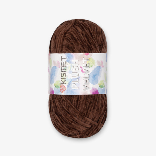 Plush Velvet Chocolate Col.18 - Ragland Fabrics